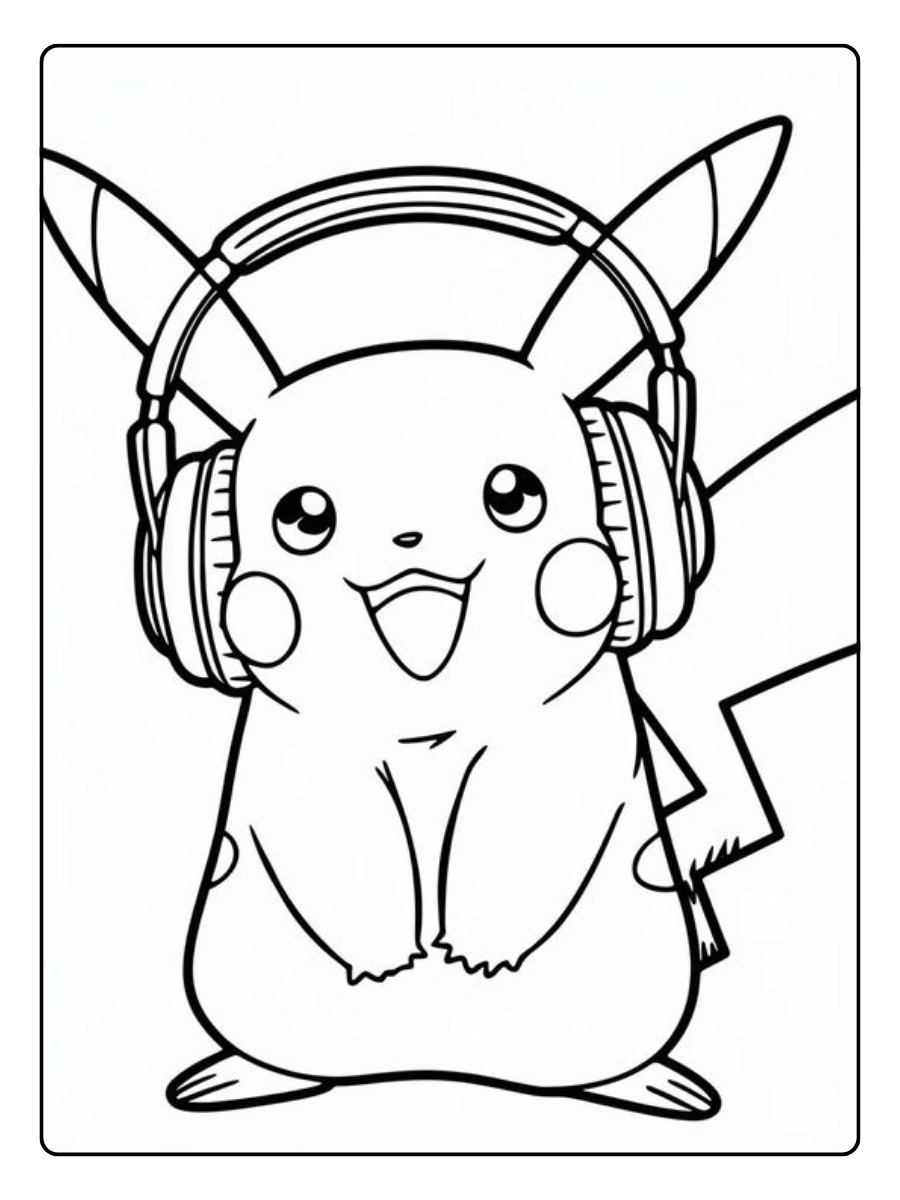Coloriage Pokémon Noël à colorier