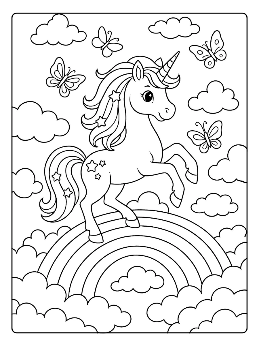 Coloriage animaux cheval