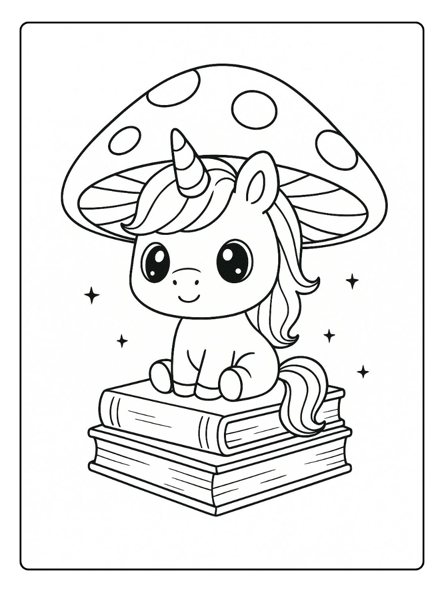Coloriage chat licorne réaliste