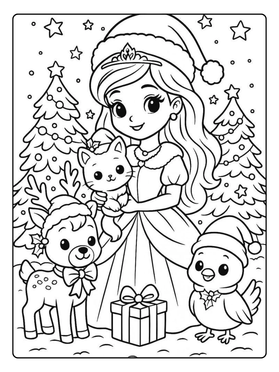Coloriage kawaii facile