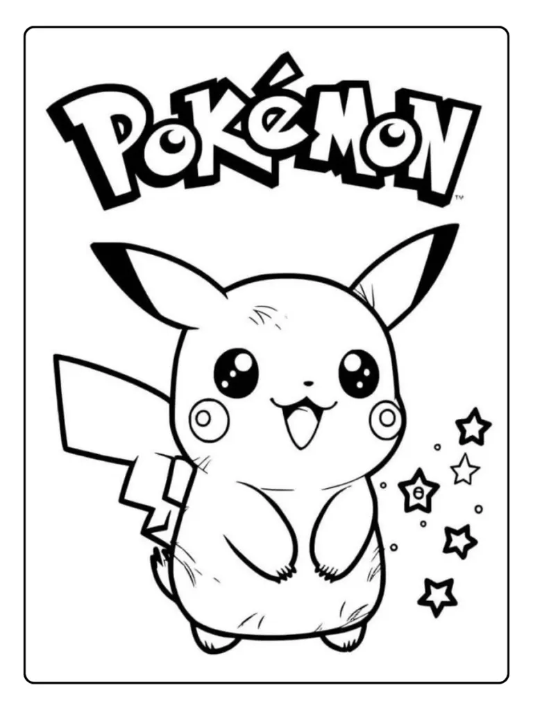 Pages de coloriage Pokémon en combat