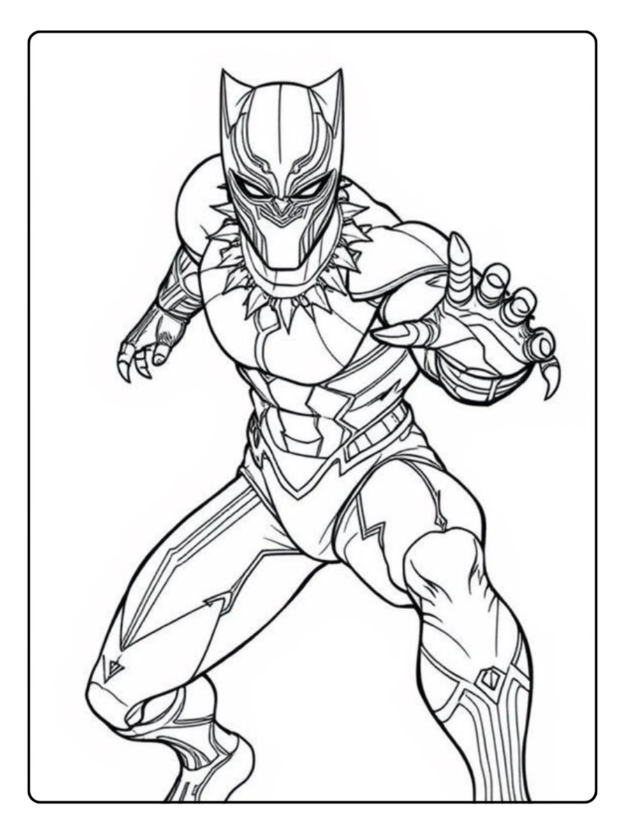 coloriage Avengers pour enfants