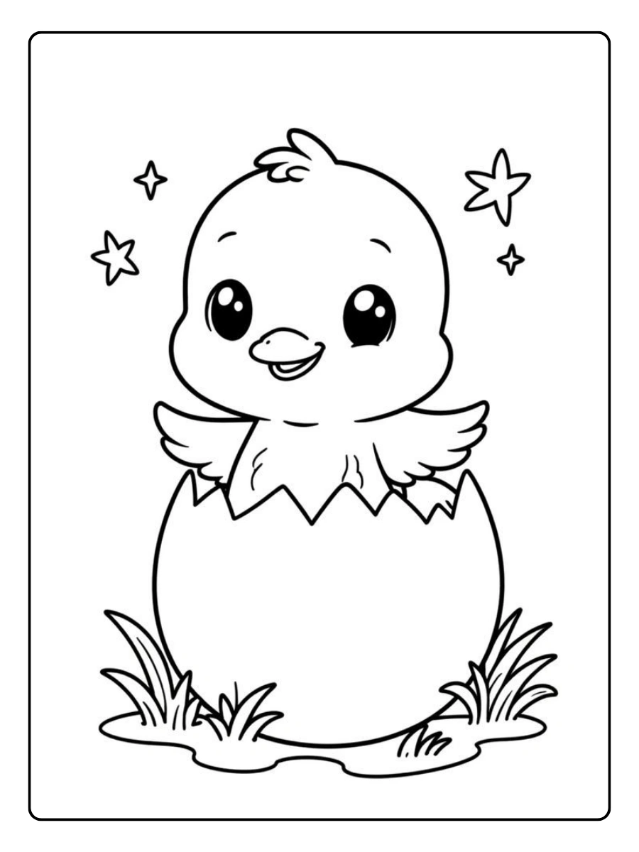 coloriage oiseau dessin