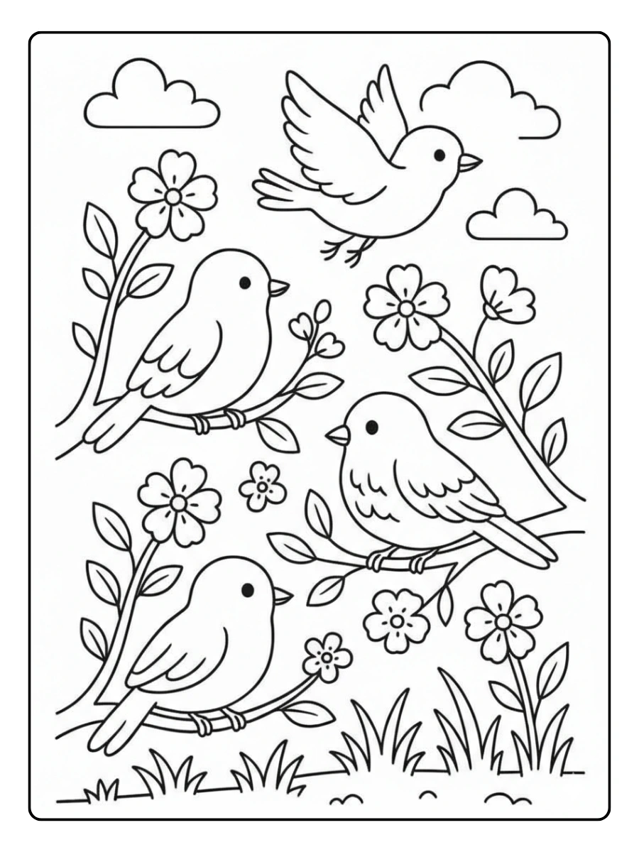 coloriage oiseau mandala