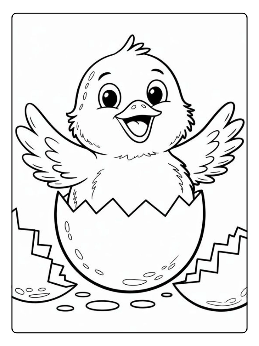 coloriage oiseau réaliste