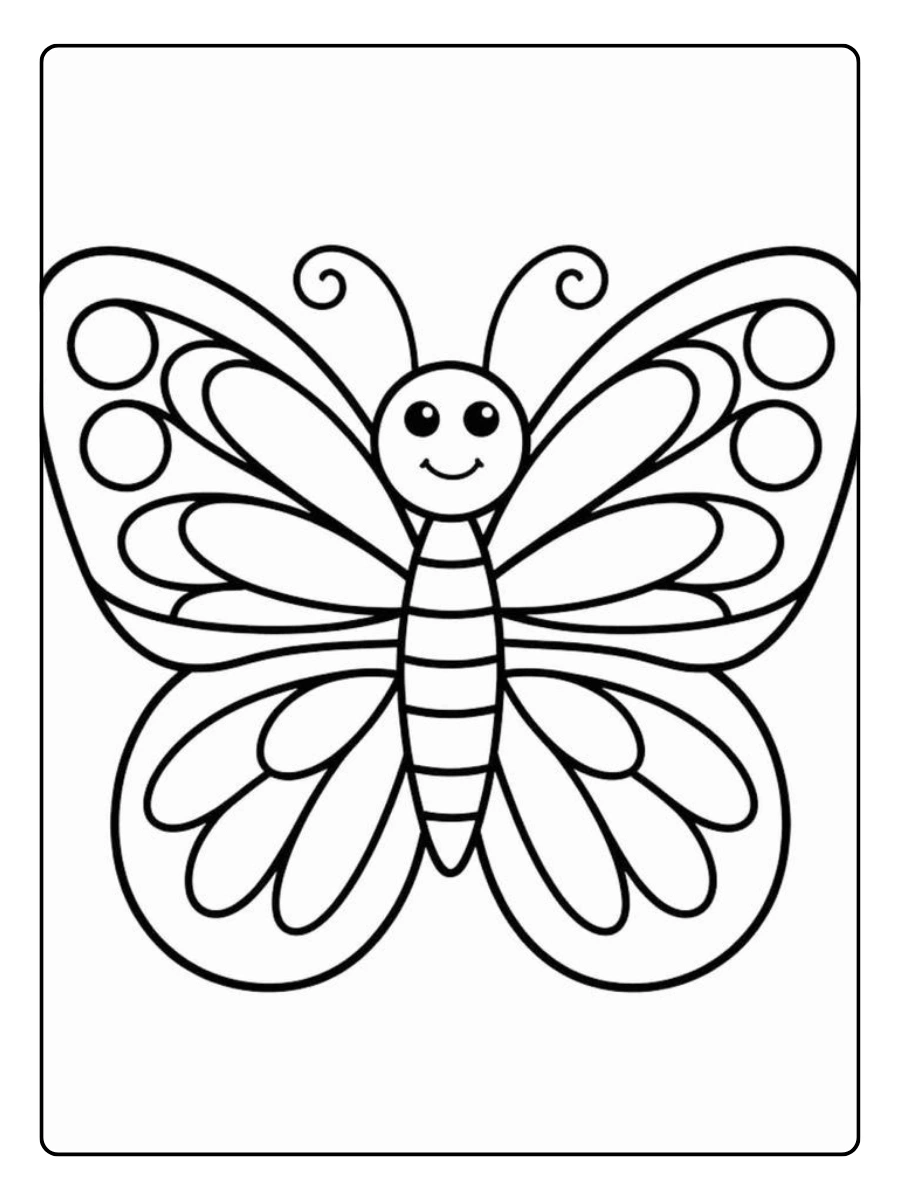 coloriage papillon mandala