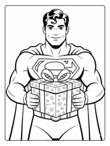 coloriage super héros DC