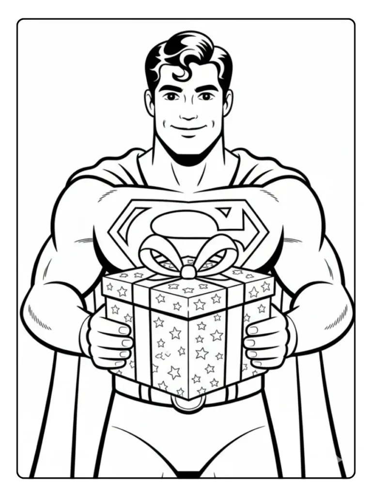 coloriage super héros DC