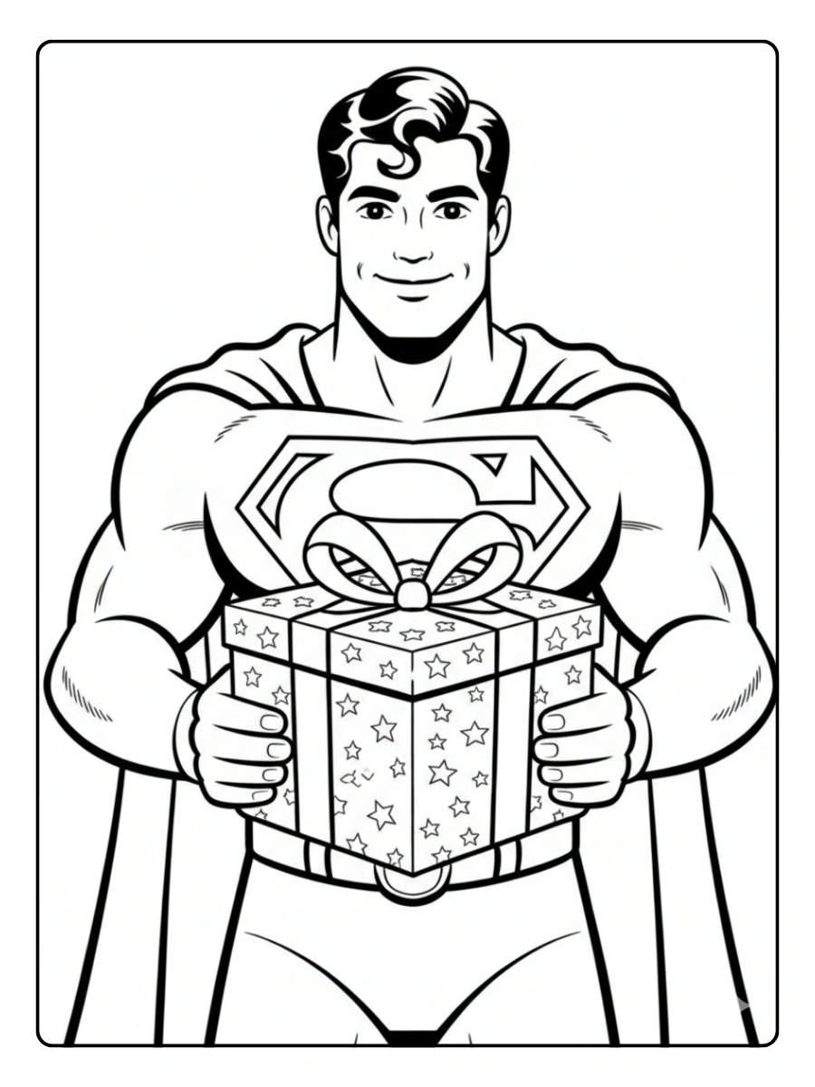 coloriage super héros DC