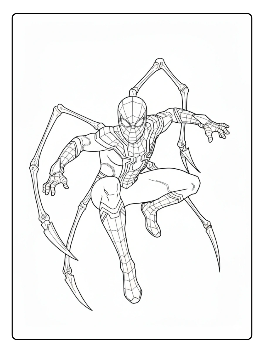 coloriage super héros à imprimer