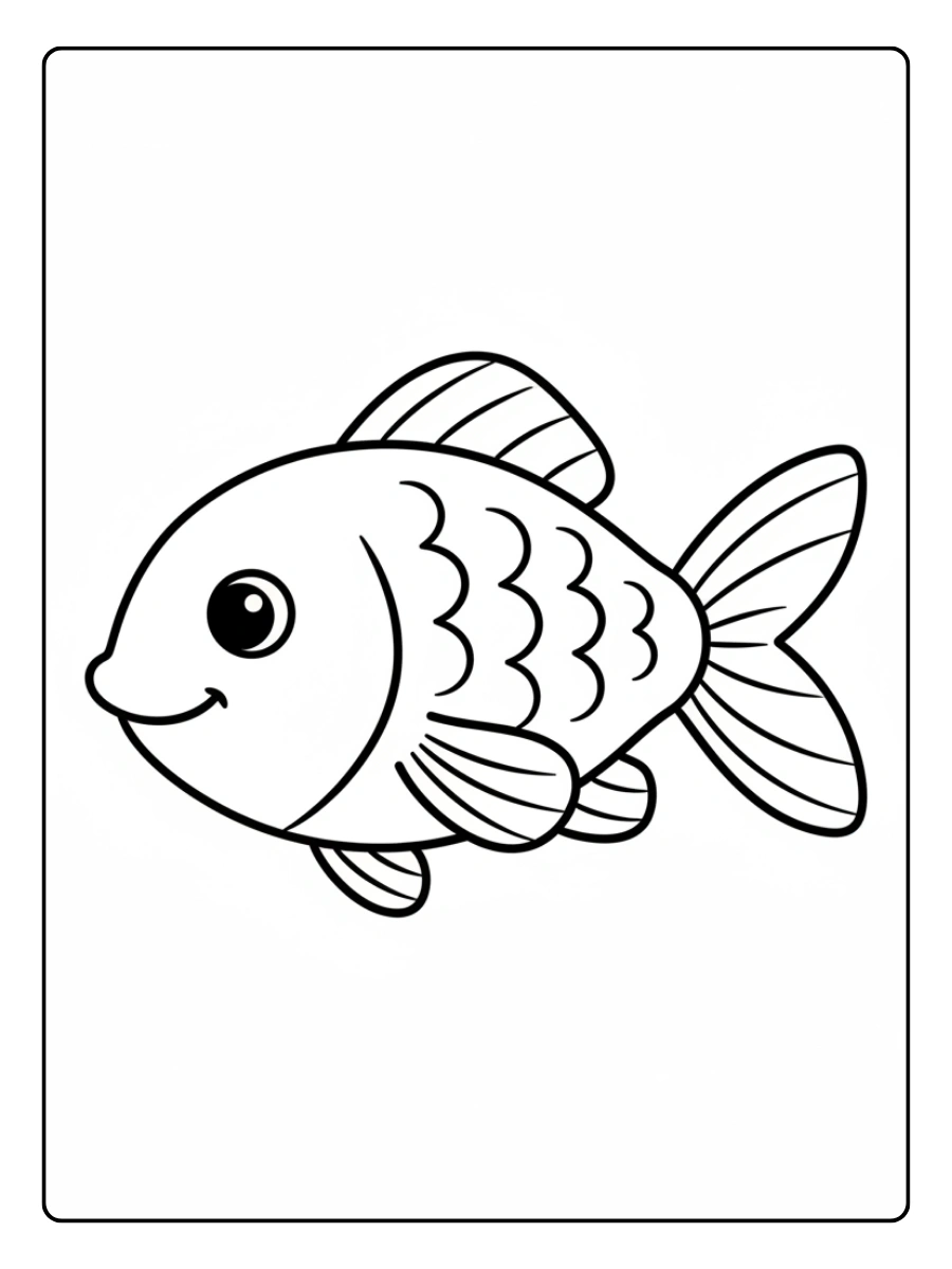 poisson coloriage poisson d’avril