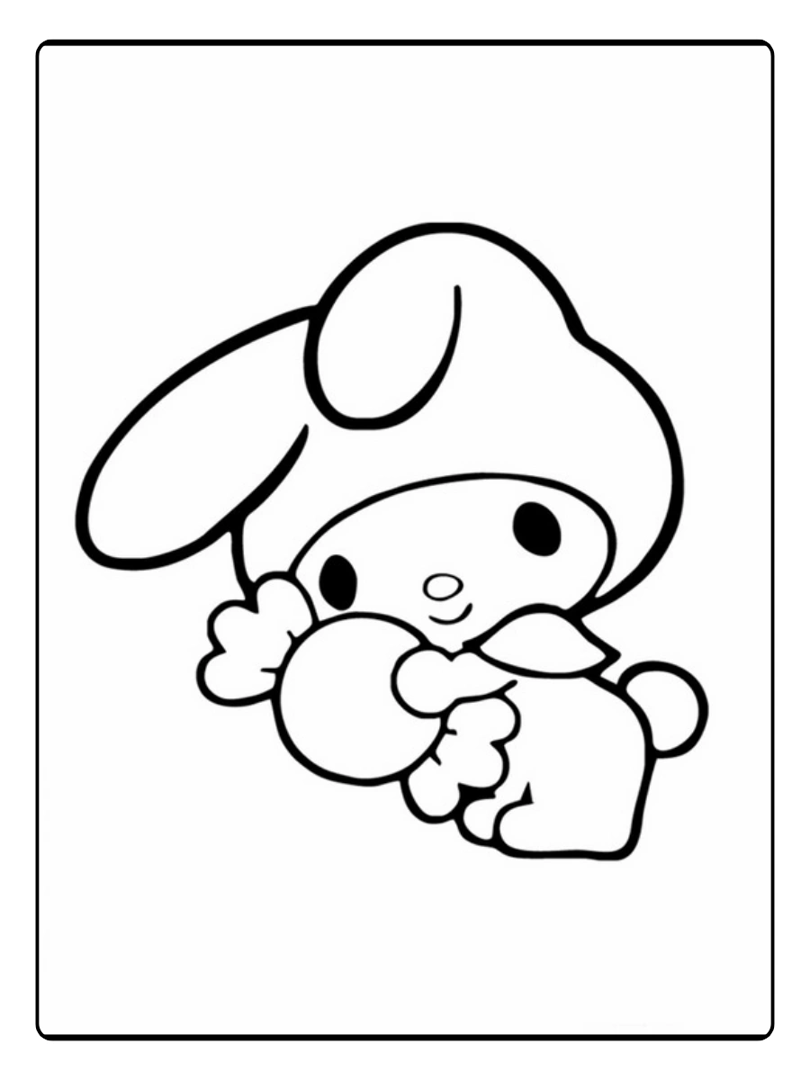 Animaux kawaii dessin à colorier