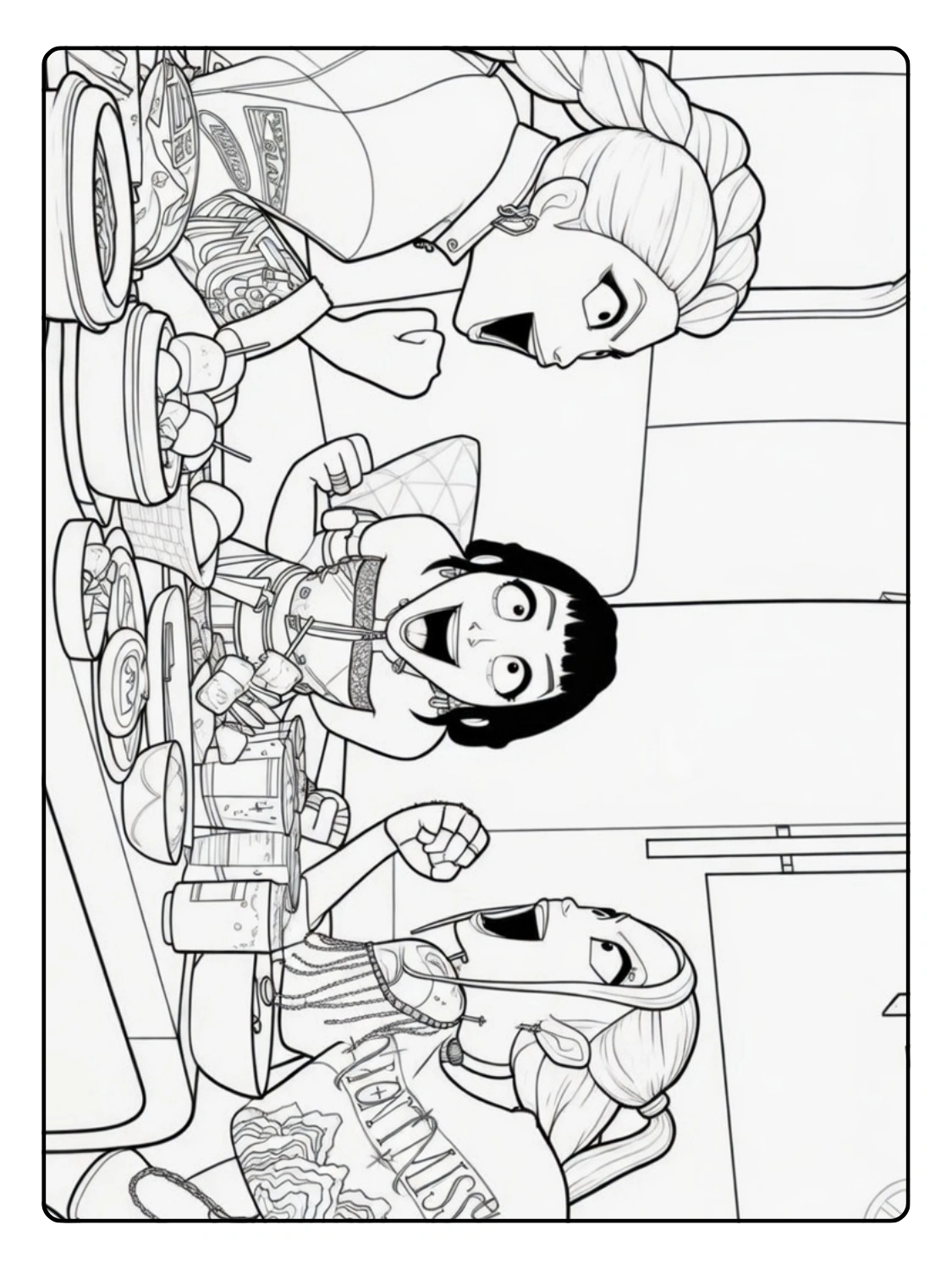 Coloriage Kpop Demon Hunters (16)