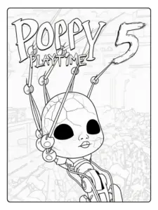 Coloriage Poppy Playtime Chapter 5
