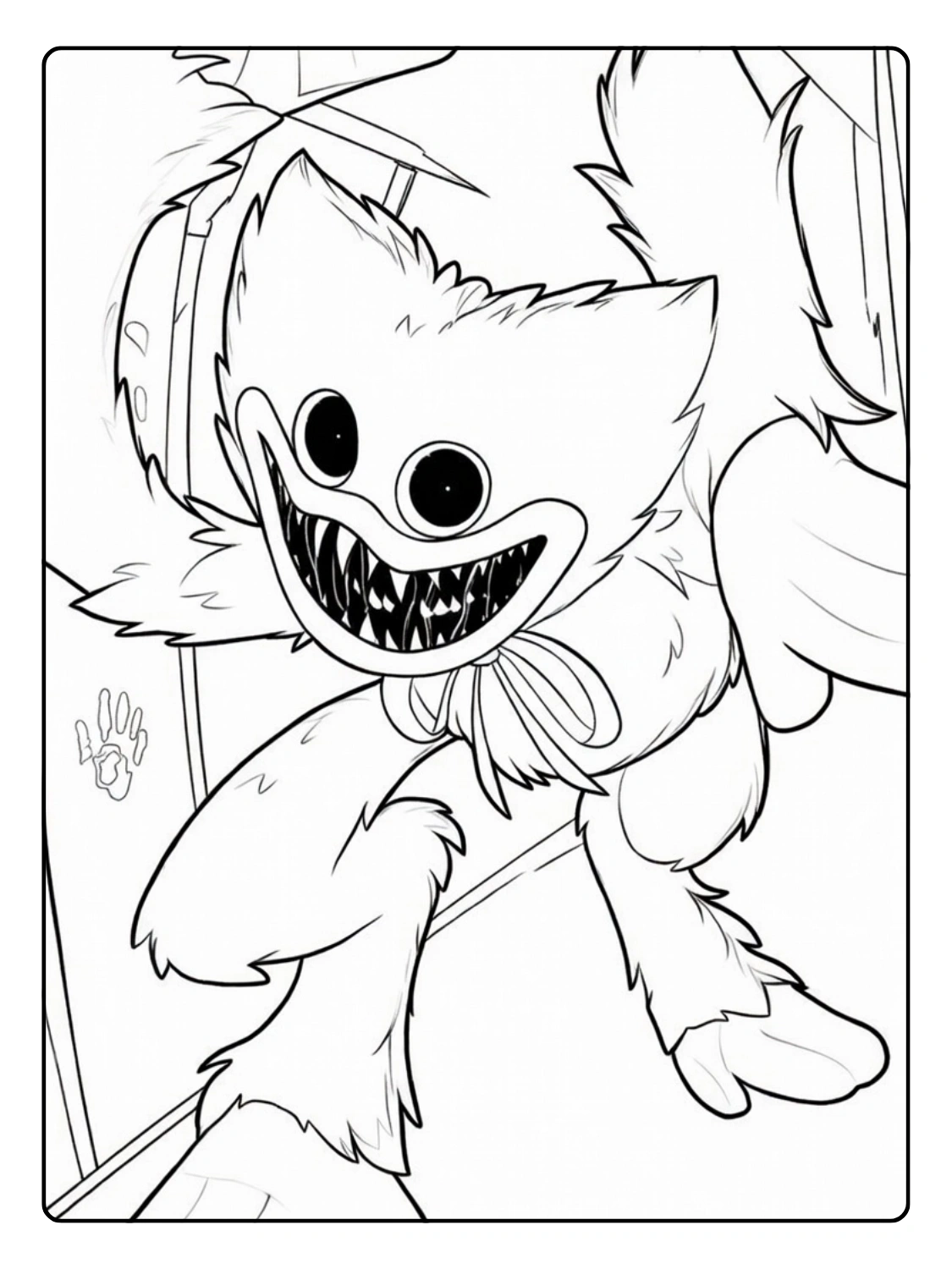 Coloriage Poppy Playtime Chapter 5 (6)