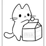 Coloriage animaux kawaii pour enfants