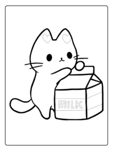Coloriage animaux kawaii pour enfants