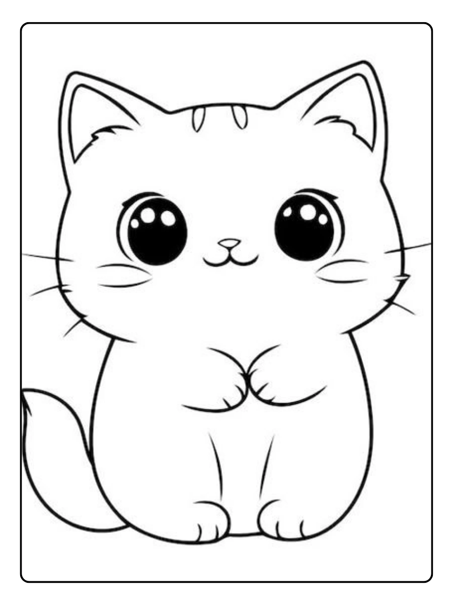 Dessin animaux kawaii pour maternelle