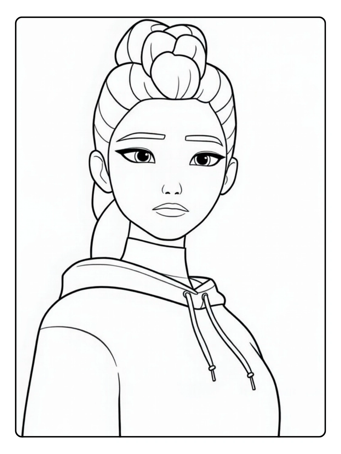 Rumi Coloriage (Kpop Demon Hunters) (11)