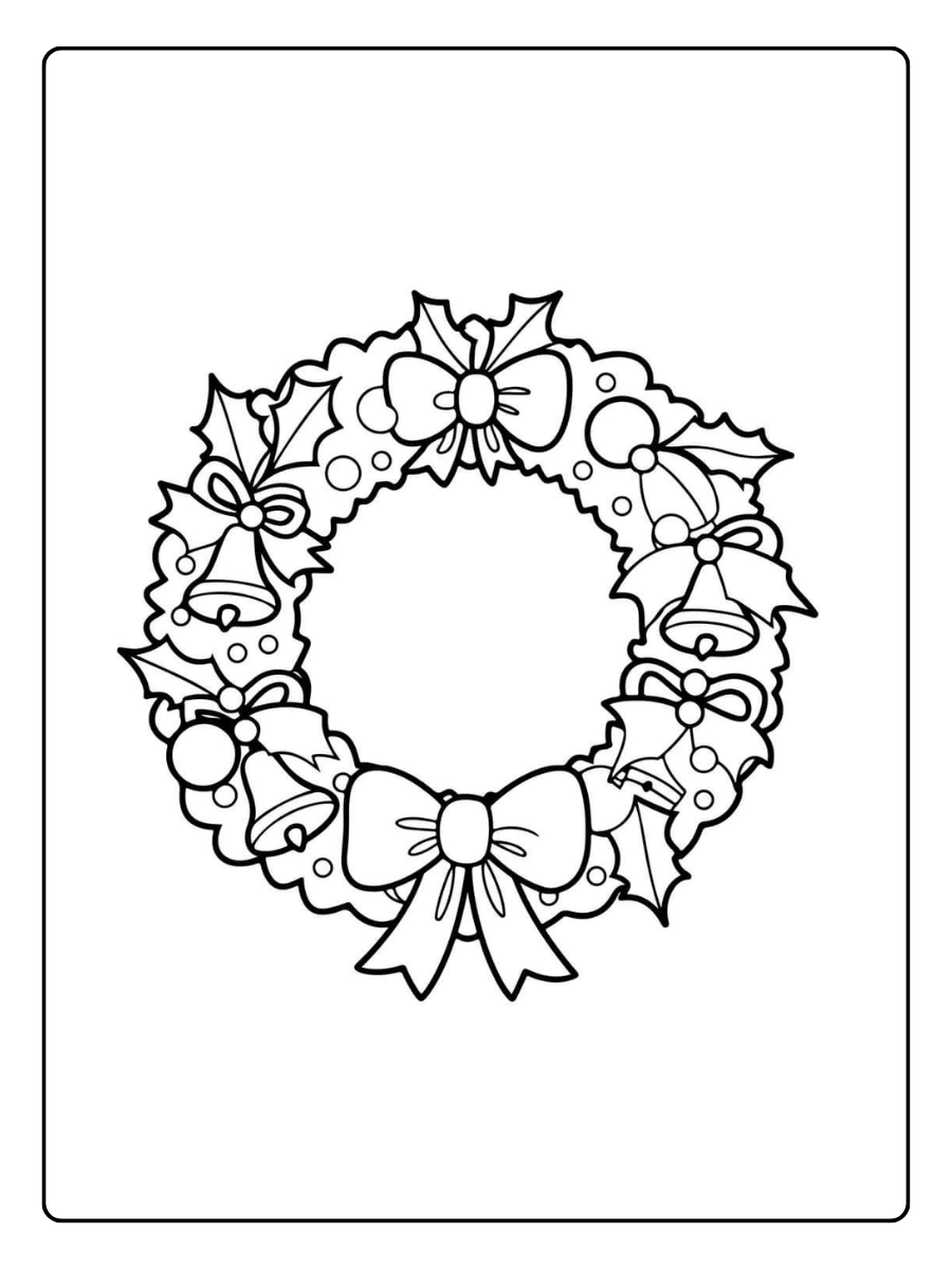 Coloriage Noël mignon