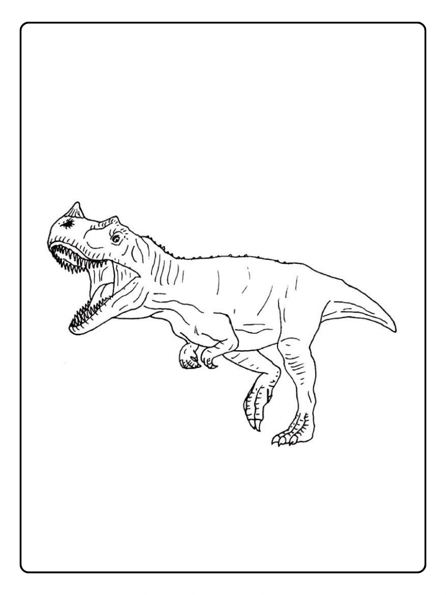 Coloriage dinosaure bébé facile