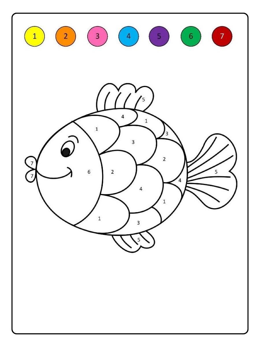 Coloriage magique mignon pour filles et garçons