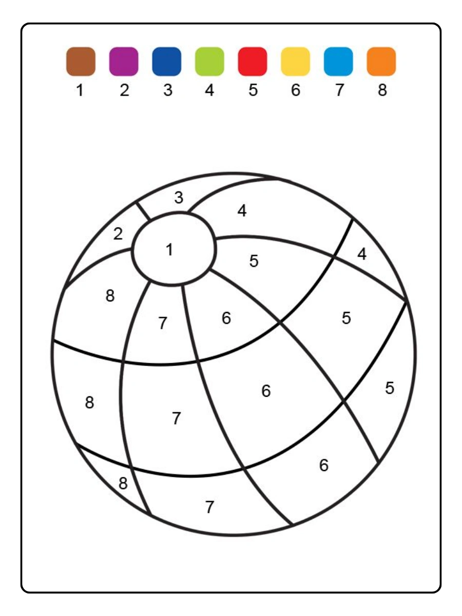 Coloriage magique pour bébé débutant en coloriage