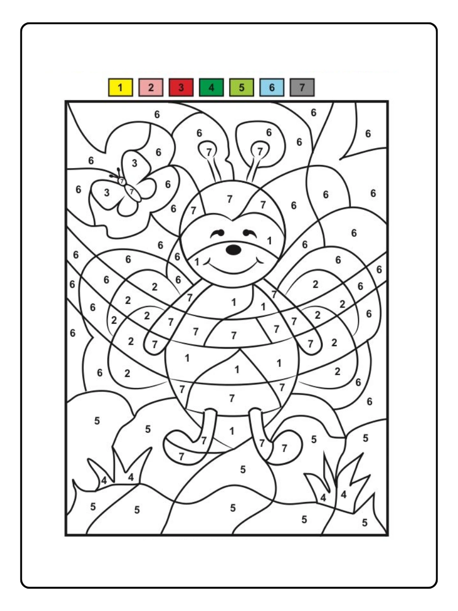 Coloriage mystère pour enfants débutants (2)