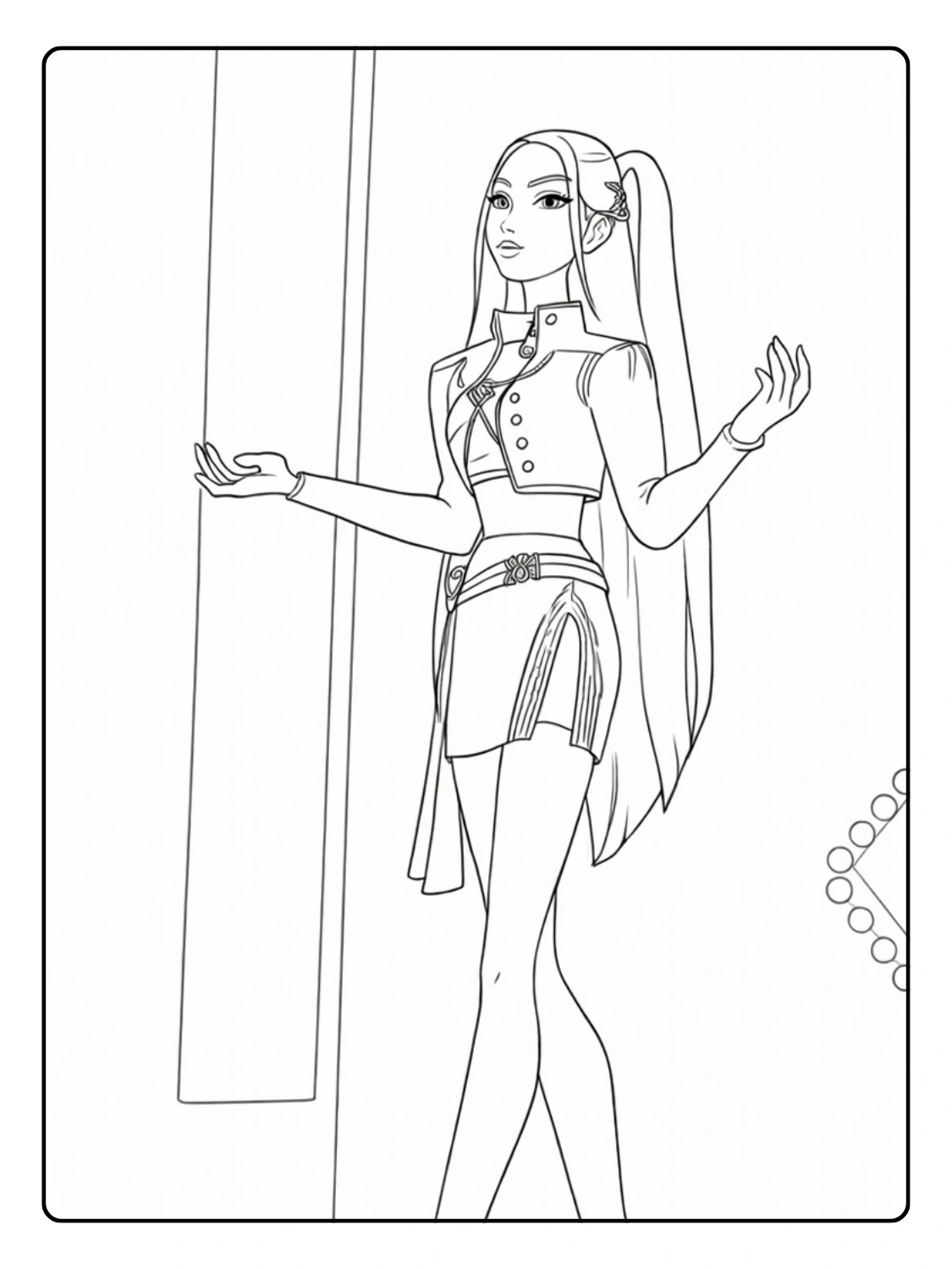 Mira Coloriage (Kpop Demon Hunters) (11)
