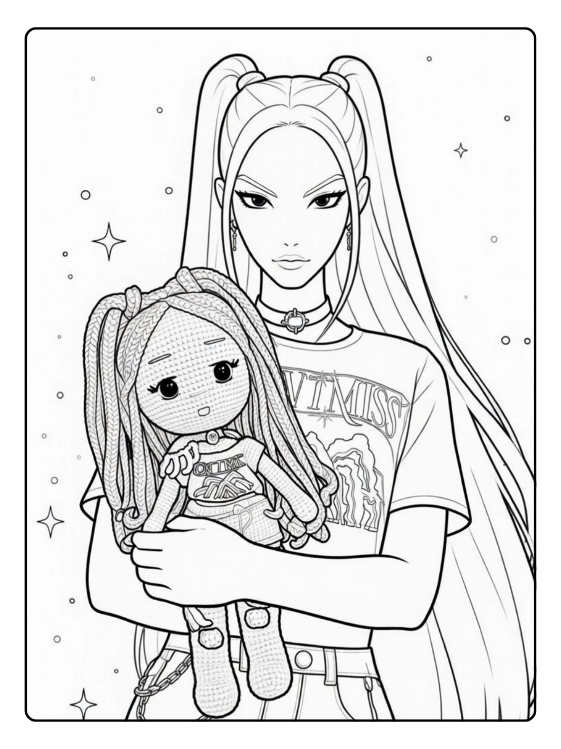 Mira Coloriage (Kpop Demon Hunters) (12)