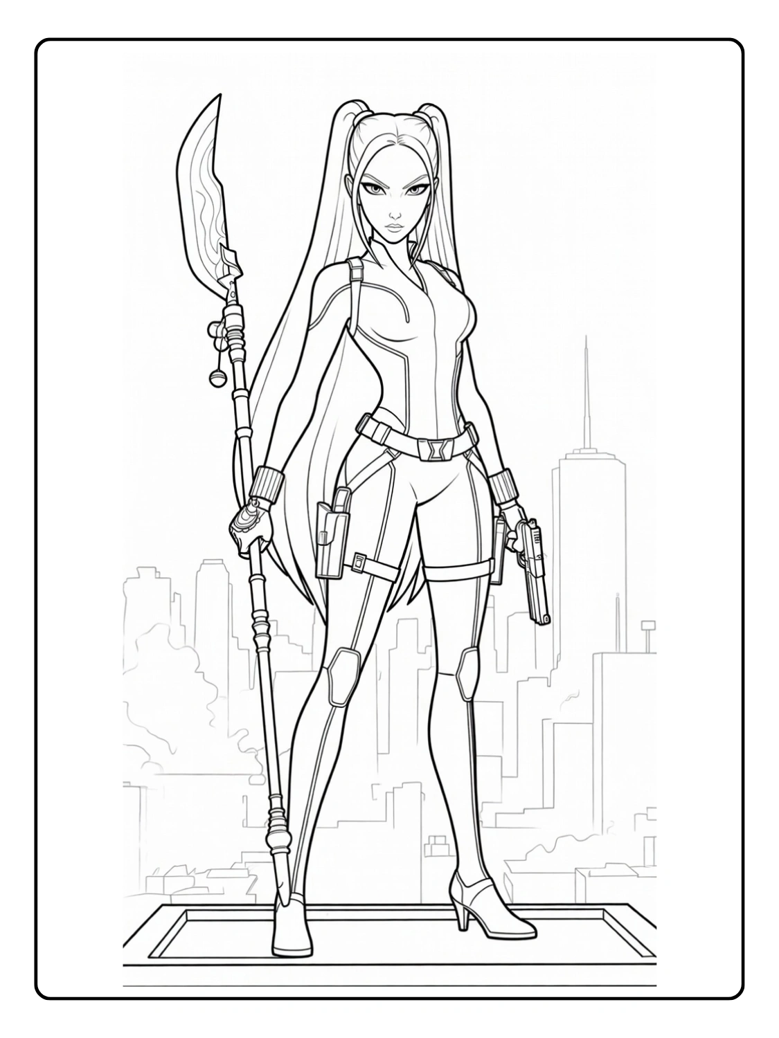 Mira Coloriage (Kpop Demon Hunters) (6)