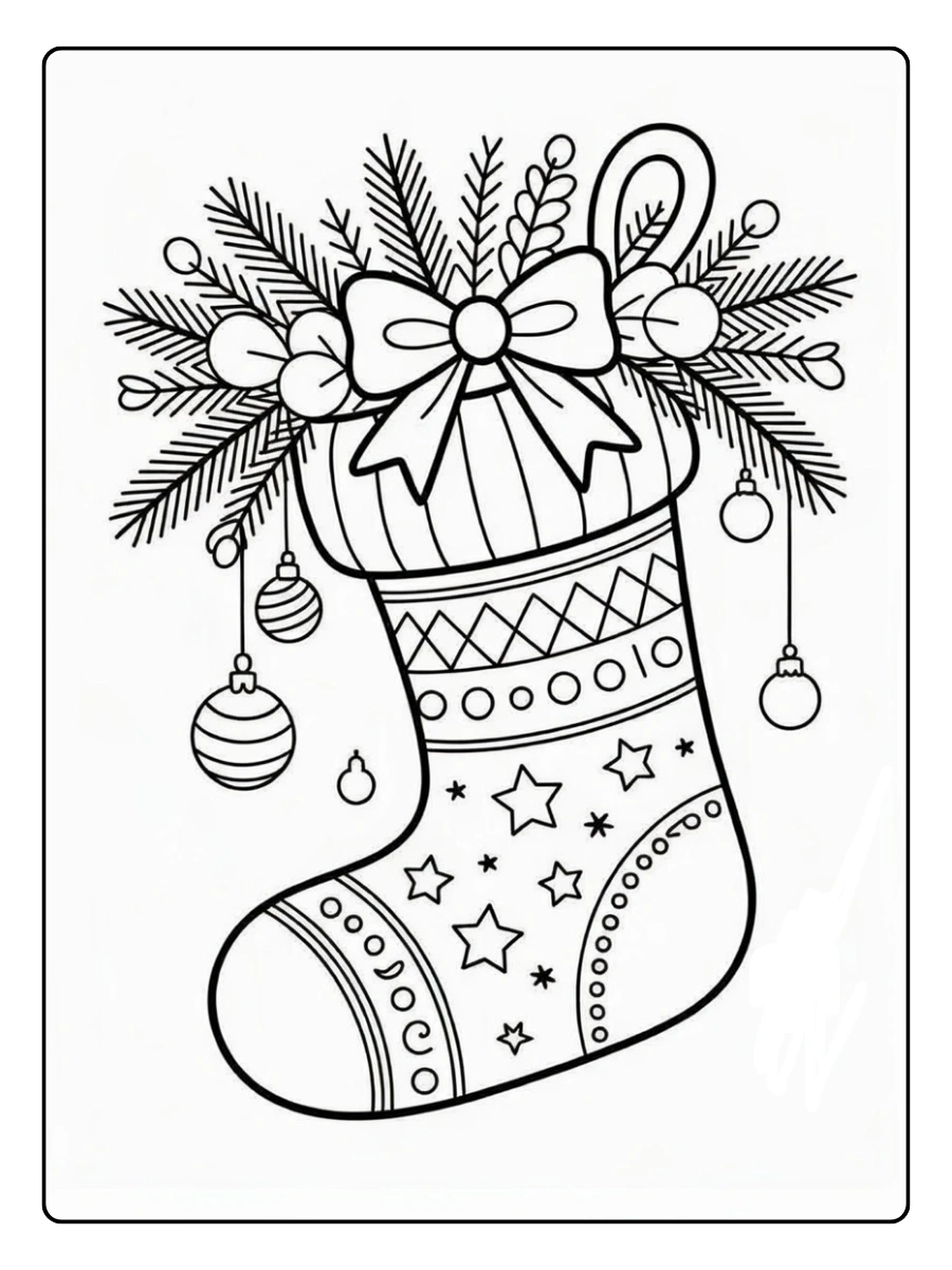 Noël dessin à colorier