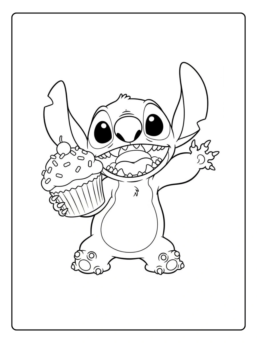 Stitch Disney coloriage
